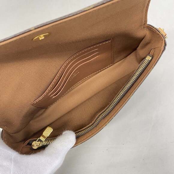 Louis Vuitton Monogram Wallet-on-Chain Ivy Handbag M81911 Brown 2-way bag for... - Picture 4 of 9